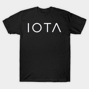 IOTA (MIOTA) Cryptocurrency T-Shirt